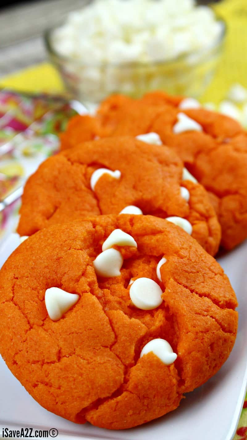 Easy Funfetti Creamsicle Cookies