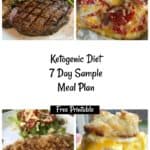 Keto Sample Menu Meal Plan