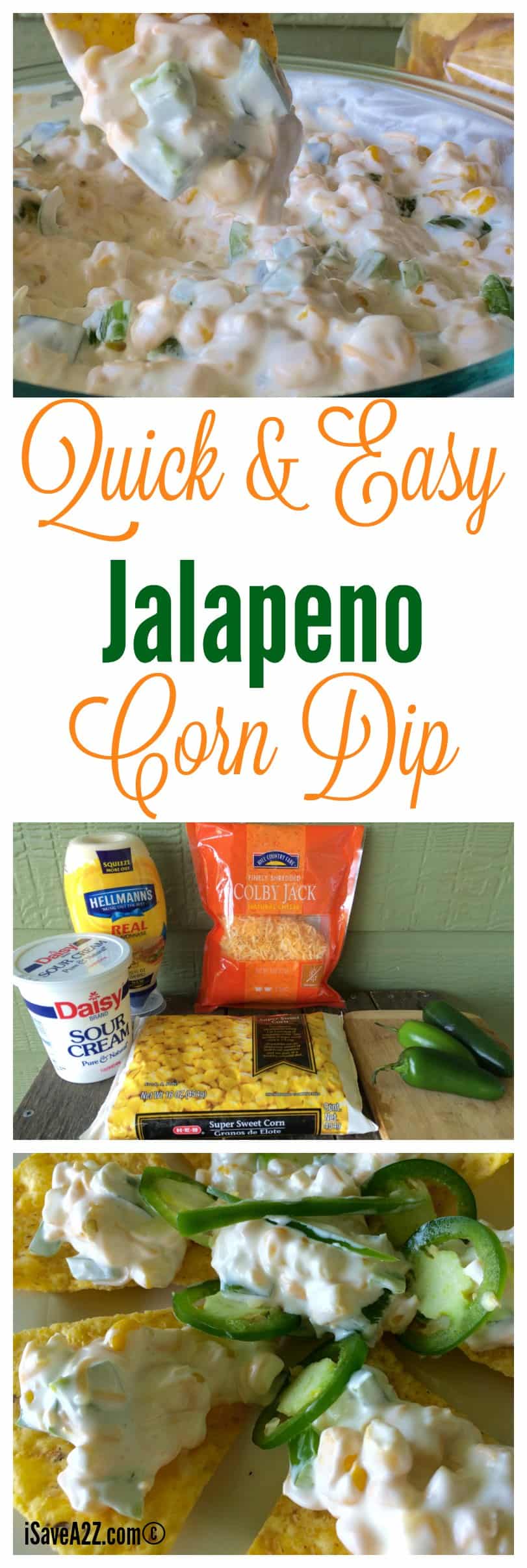 Quick Jalapeno Corn Dip Recipe