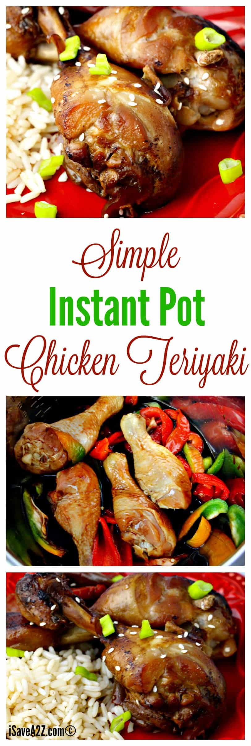 Simple Instant Pot Chicken Teriyaki Recipe