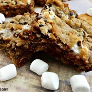 Simply Delicious S'more Cookie Bars