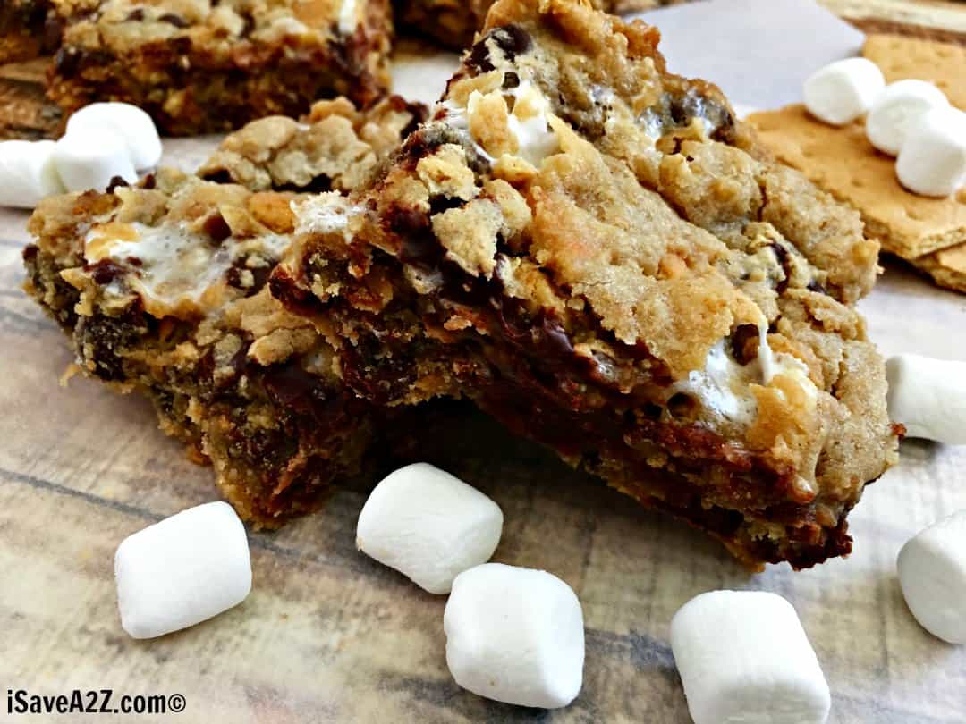 Simply Delicious S'more Cookie Bars