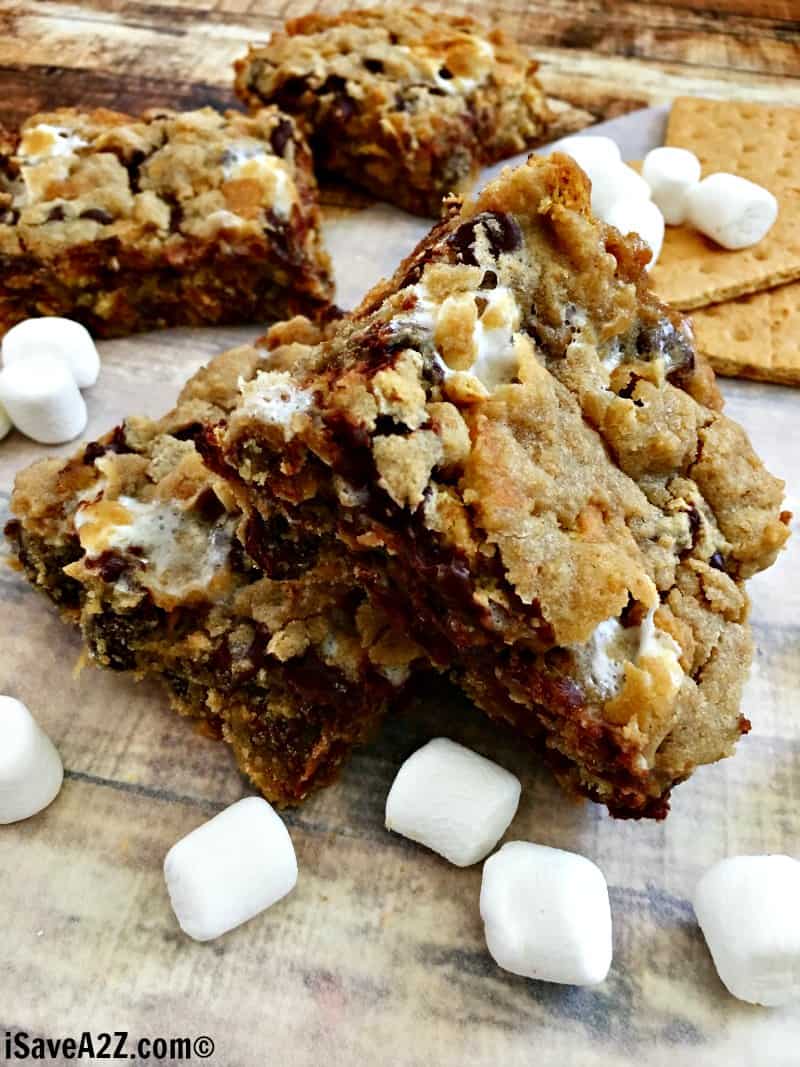 Simply Delicious S'more Cookie Bars