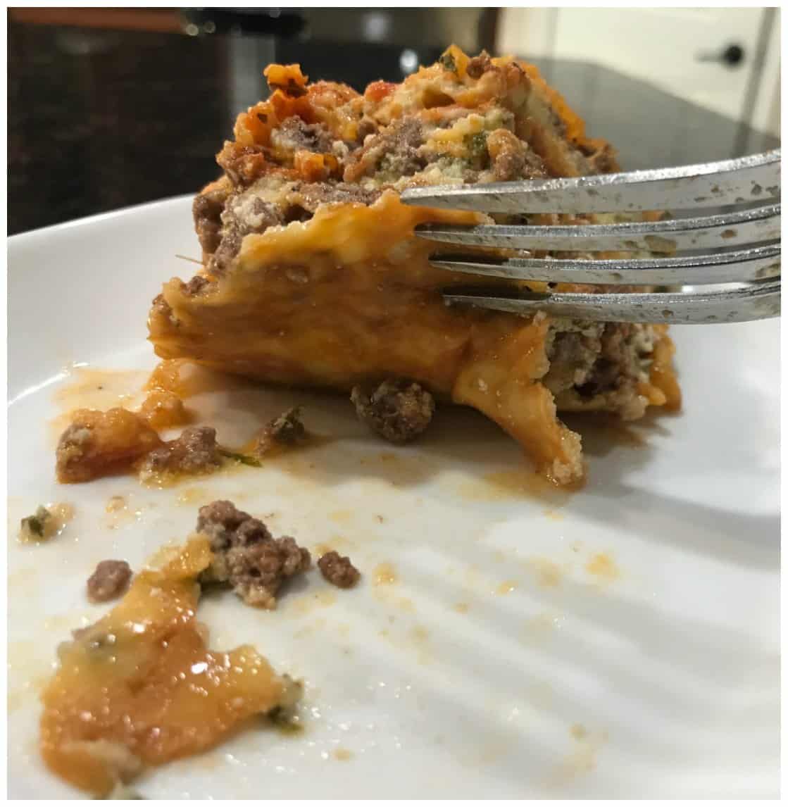 Keto Lasagna Recipe (made with no noodles)