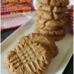 3 Ingredient Keto Peanut Butter Cookies Recipe