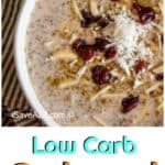 Low Carb Overnight Chia Oatmeal