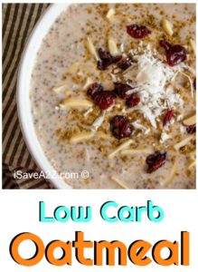 Low Carb Overnight Chia Oatmeal