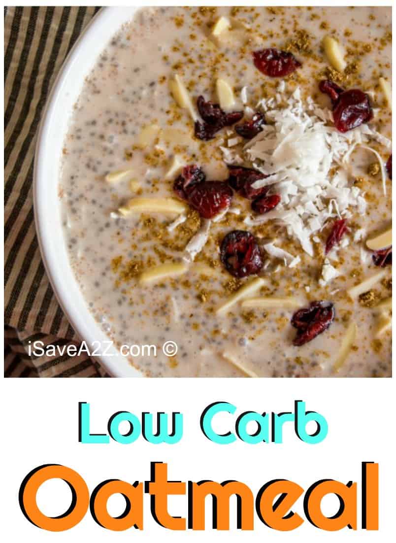 Low Carb Overnight Chia Oatmeal