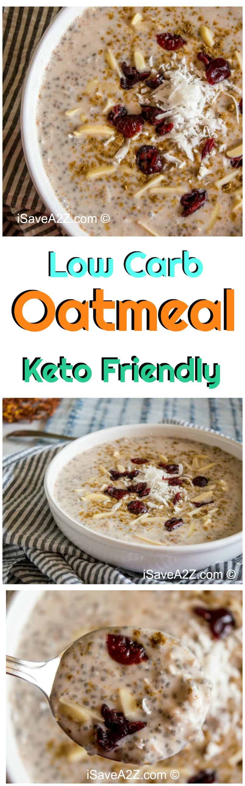 Low Carb Overnight Chia Oatmeal