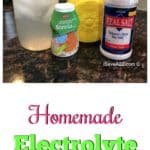 If you are on the keto diet and suffer from headaches, try this homemade electrolyte drink recipe! When I was getting started on the ketogenic diet, it helped me so much!