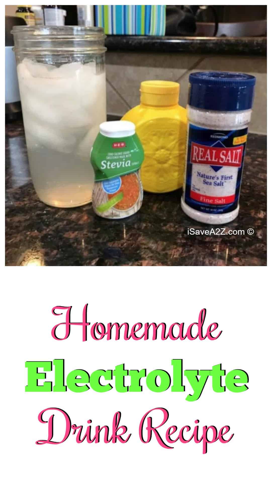 If you are on the keto diet and suffer from headaches, try this homemade electrolyte drink recipe! When I was getting started on the ketogenic diet, it helped me so much!