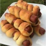 Low Carb Keto Pigs in a Blanket Recipe made with Fat Head Dough