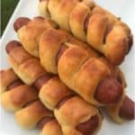 Low Carb Keto Pigs in a Blanket Recipe made with Fat Head Dough
