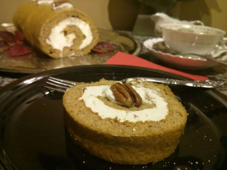 Keto Pumpkin Roll