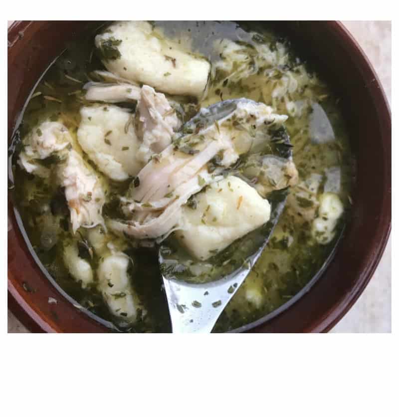 Keto Chicken and Dumplings Recipe
