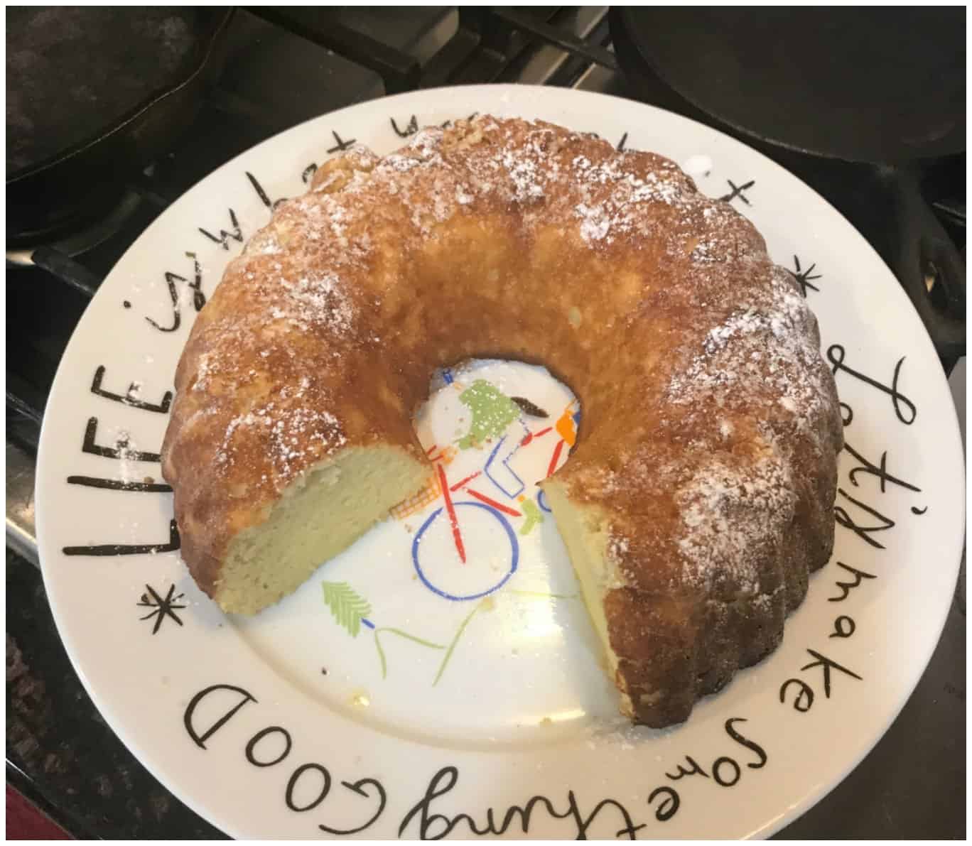 Low Carb and Keto Friendly Butter Cake Recipe