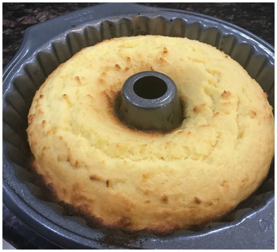 Low Carb and Keto Friendly Butter Cake Recipe