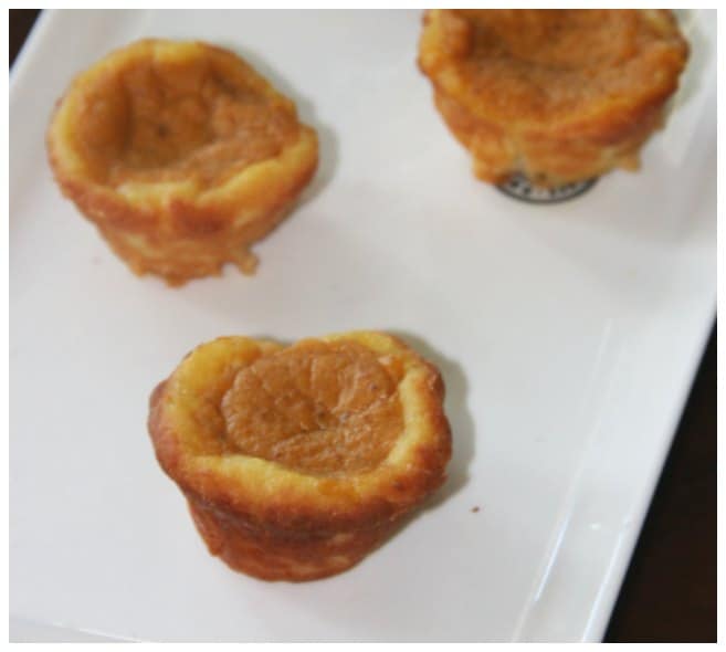 Keto Mini Pumpkin Pie Bites