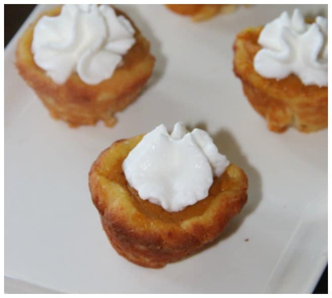 Keto Mini Pumpkin Pie Bites