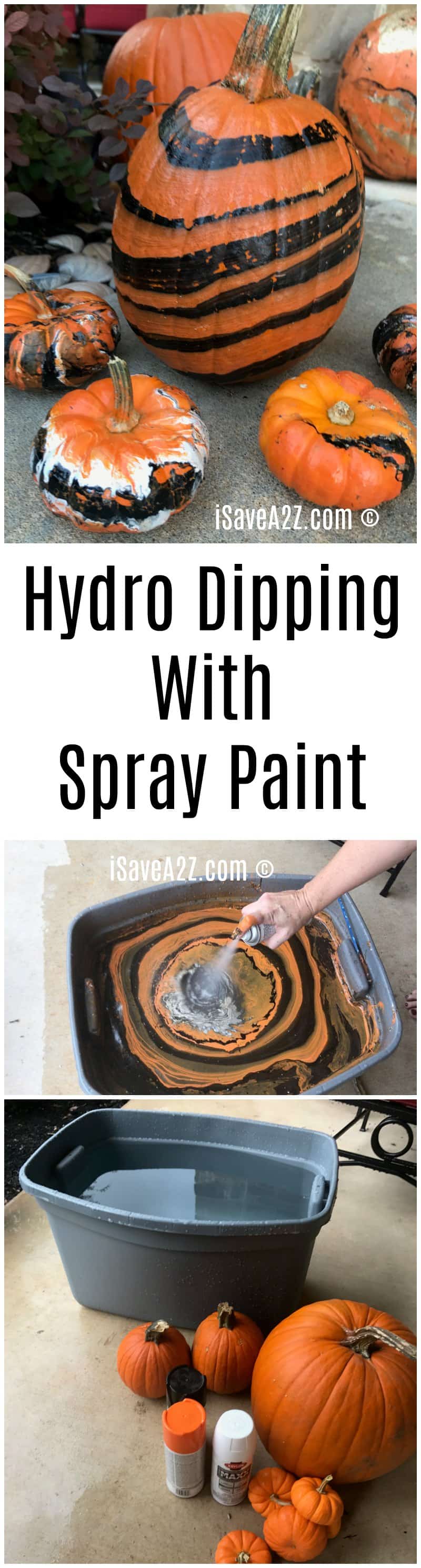 Hydro Dipping With Spray Paint 