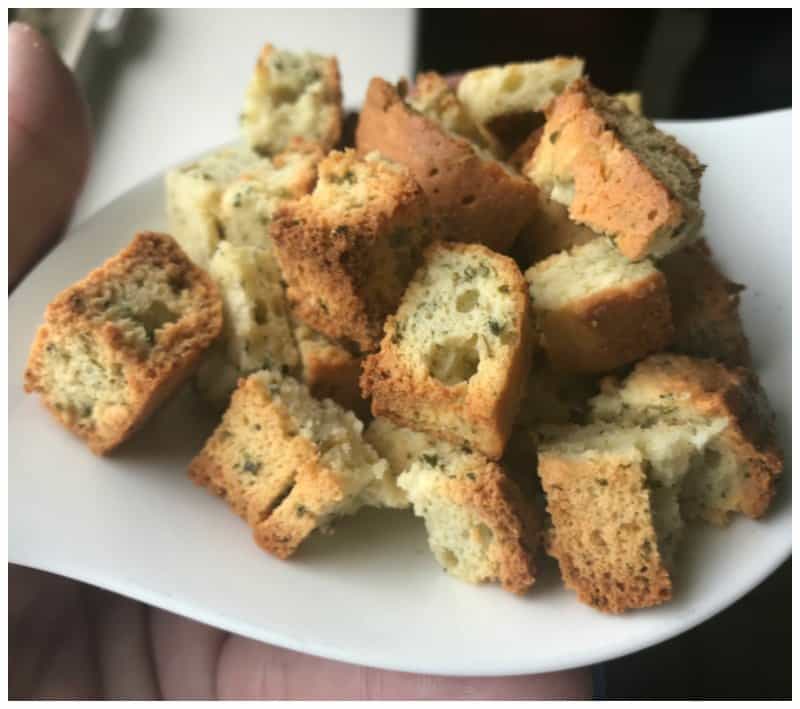 Keto Stuffing Recipe Made with Savory Keto Bread