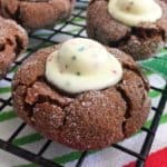 Chocolate Peppermint Blossoms