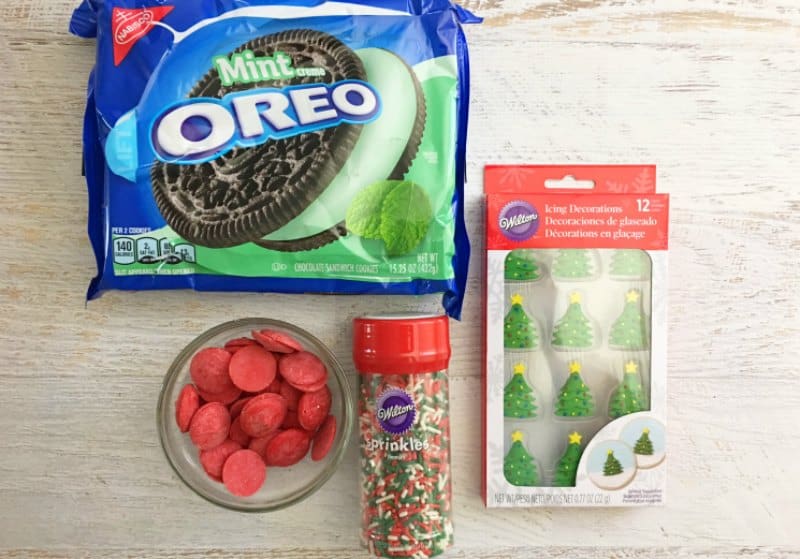 Christmas tree Oreos