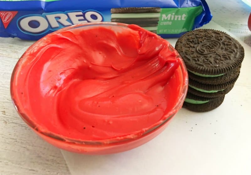 Christmas tree Oreos