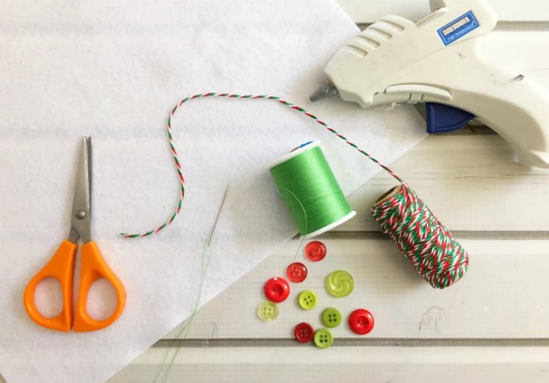 Felt Tree Ornament Craft