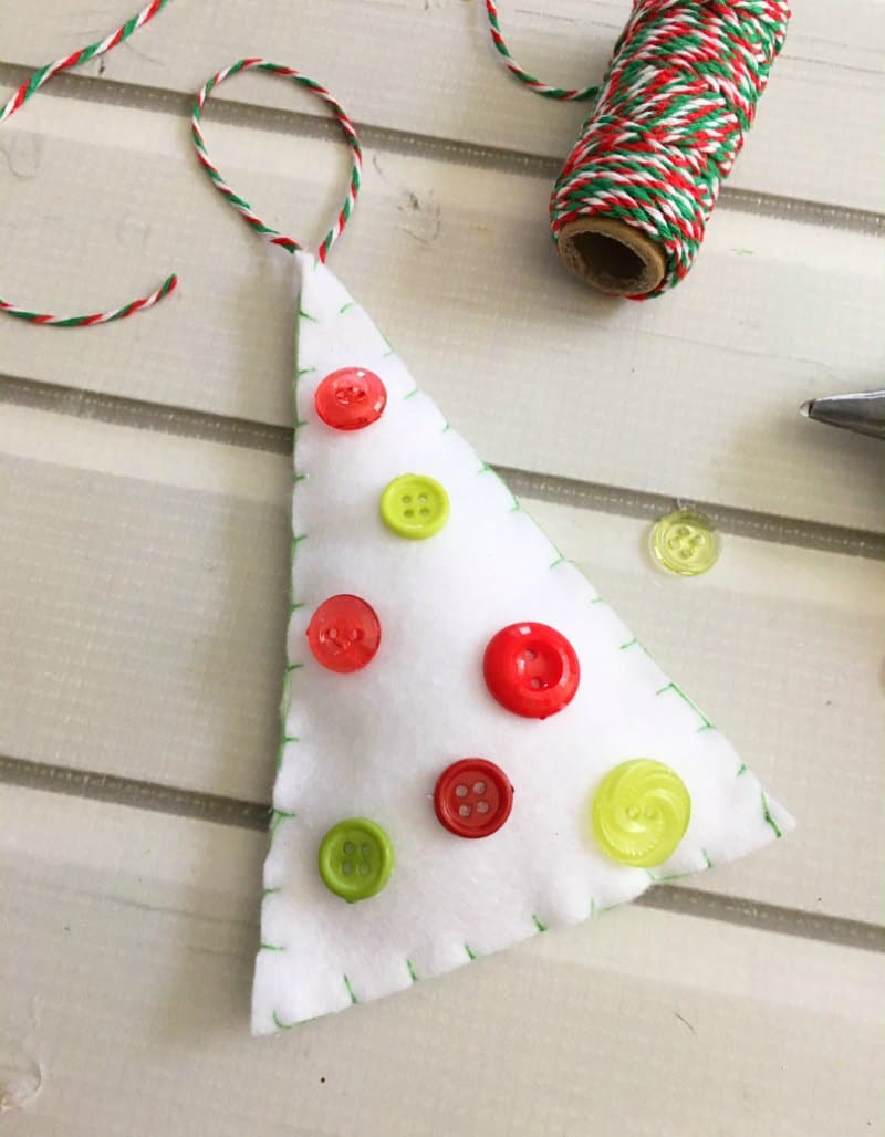 Felt Tree Ornament Craft