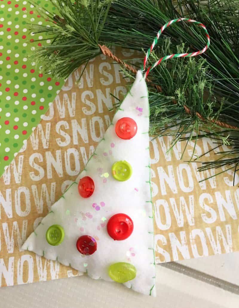 Felt Tree Ornament Craft