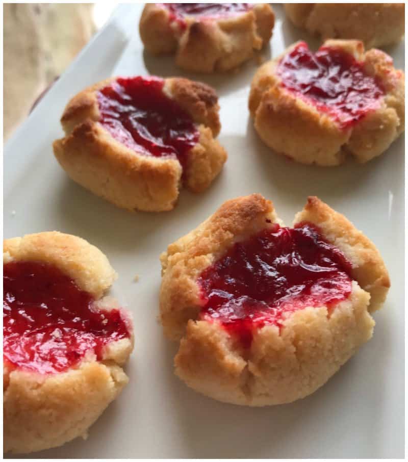 Keto Thumbprint Cookies