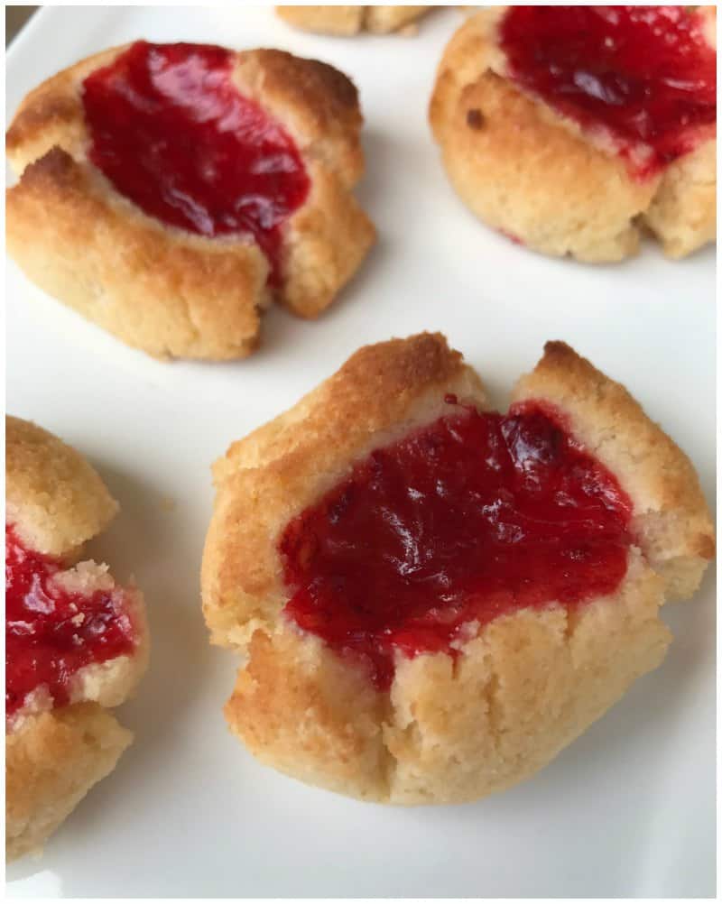 Keto Thumbprint Cookies