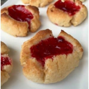 Keto Thumbprint Cookies