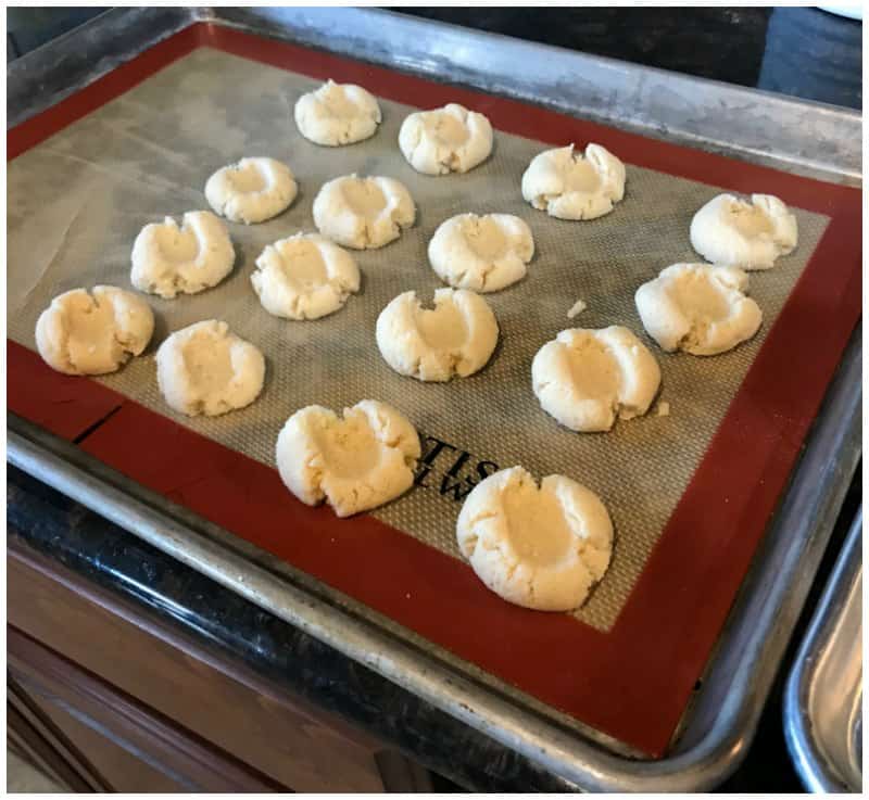 Keto Thumbprint Cookies