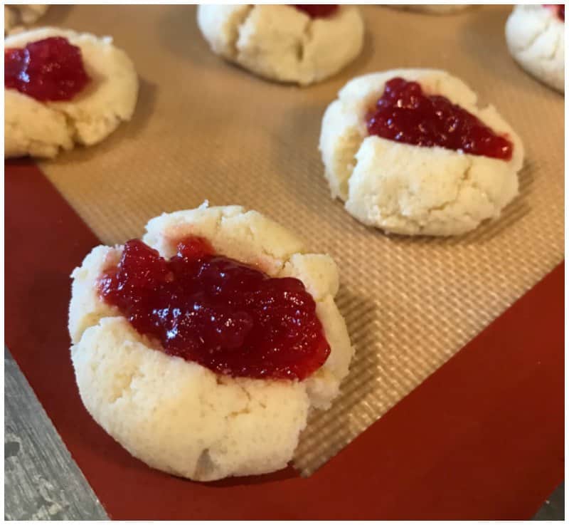 Keto Thumbprint Cookies