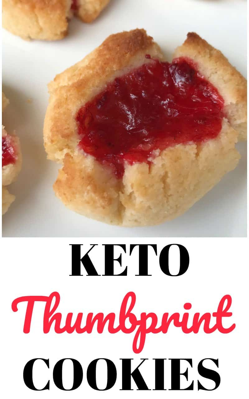 Keto Thumbprint Cookies