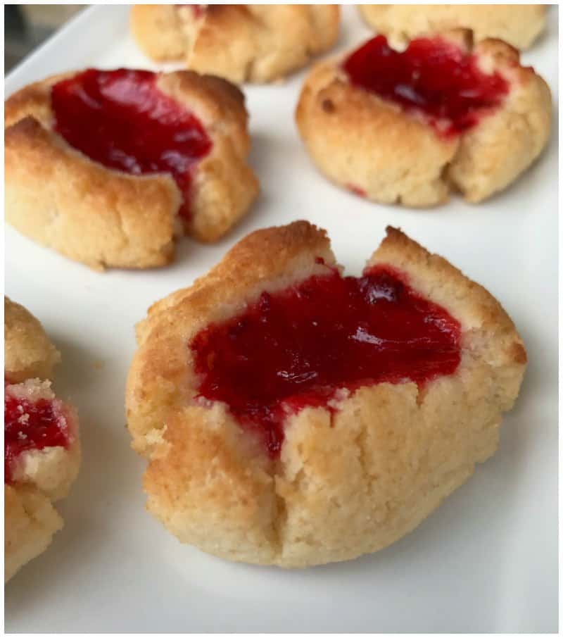 Keto Thumbprint Cookies