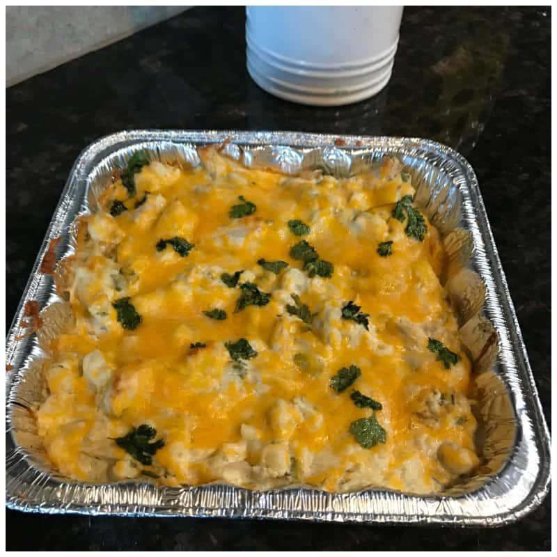 Low Carb Salsa Verde Chicken Casserole Recipe