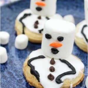 Melting Snowman Cookies