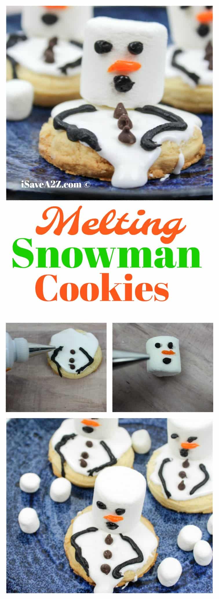 Melting Snowman Cookies Recipe