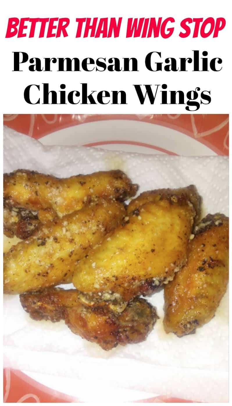 Simple Parmesan Garlic Chicken Wings Recipe