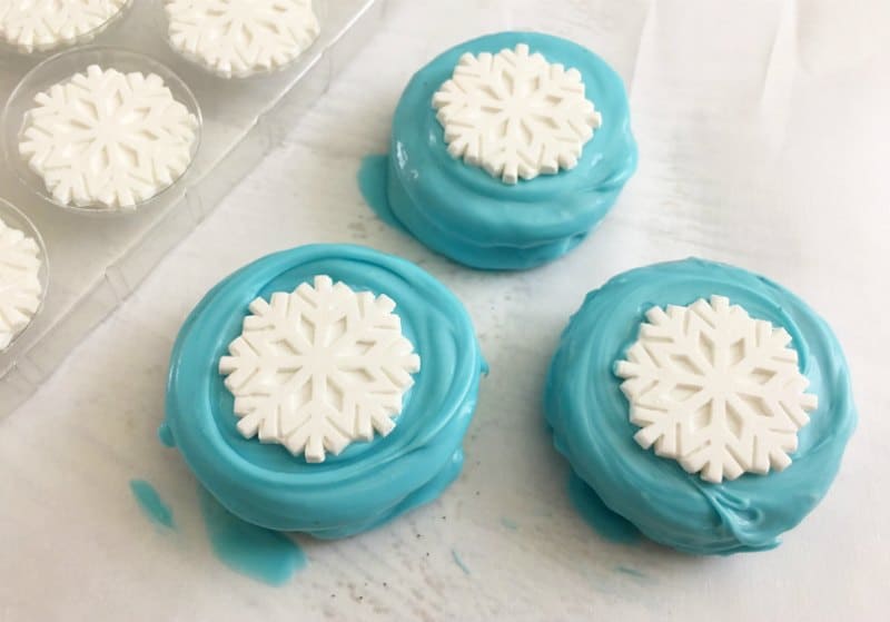 Snowflake Oreos