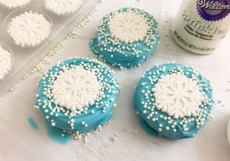 Snowflake Oreos