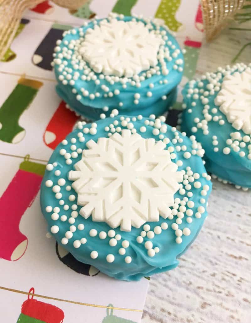 Snowflake Oreos