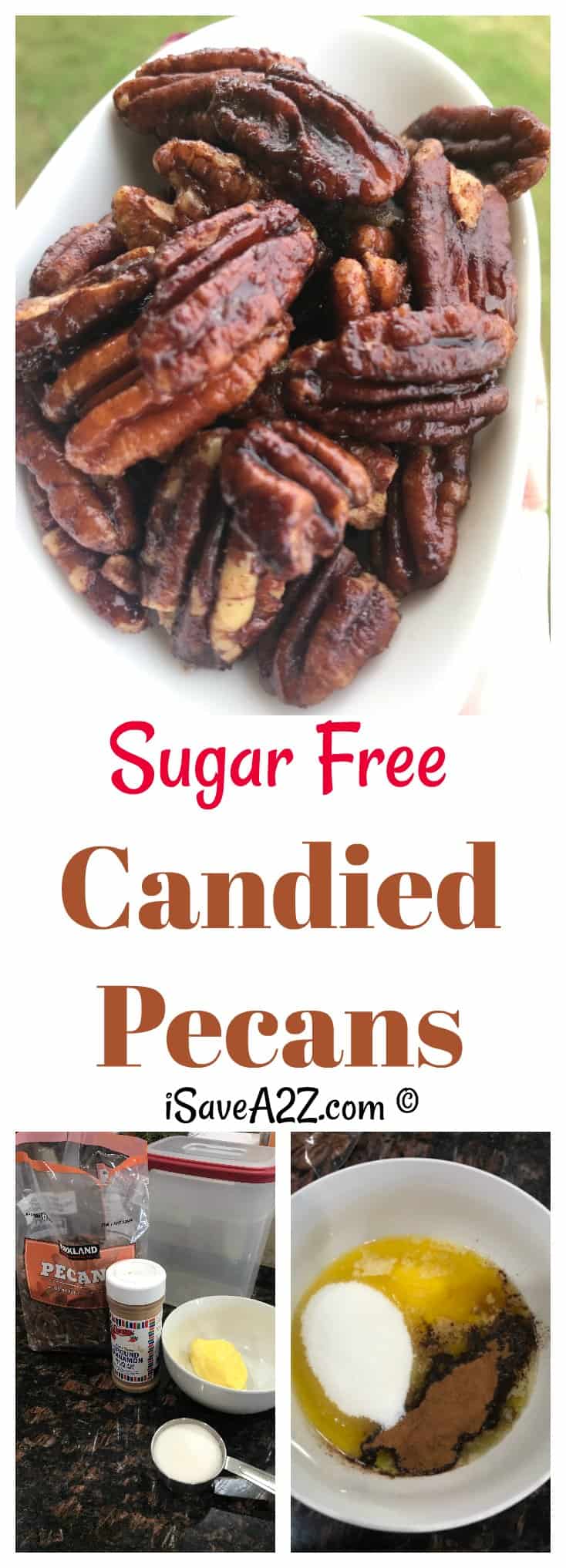 Sugar-Free Candied Pecans Recipe
