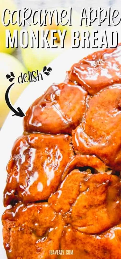 Caramel Apple Monkey Bread Recipe