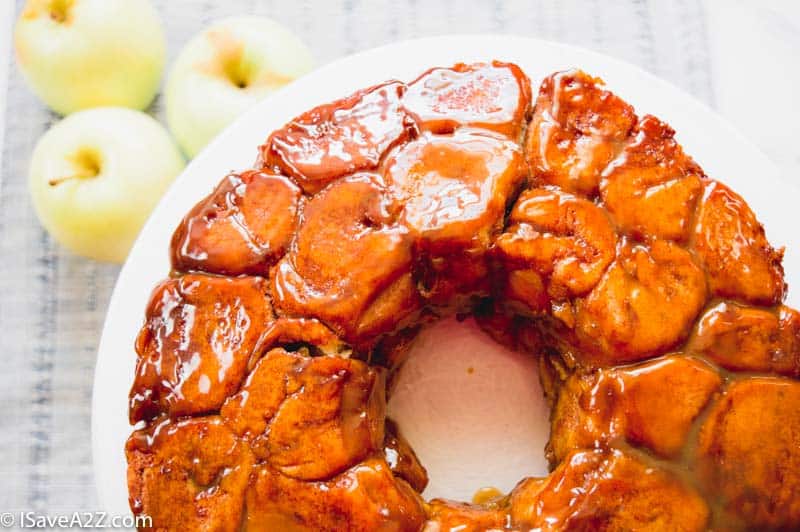 Caramel Apple Monkey Bread Recipe