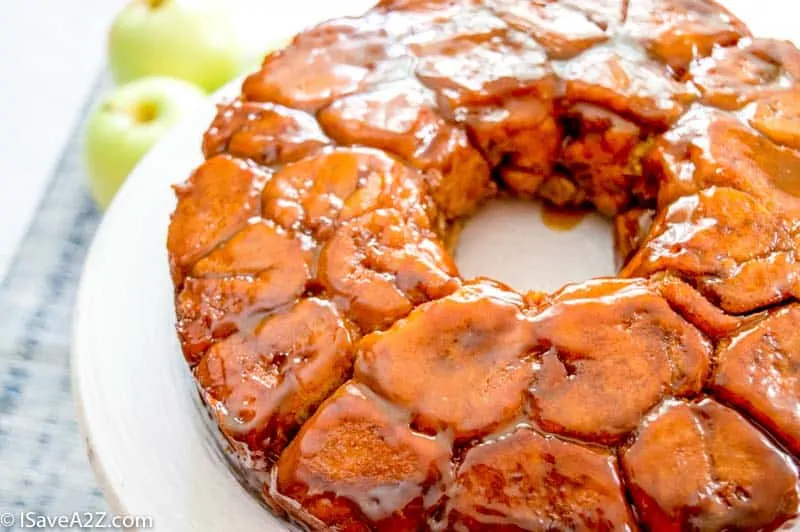Caramel Apple Monkey Bread Recipe