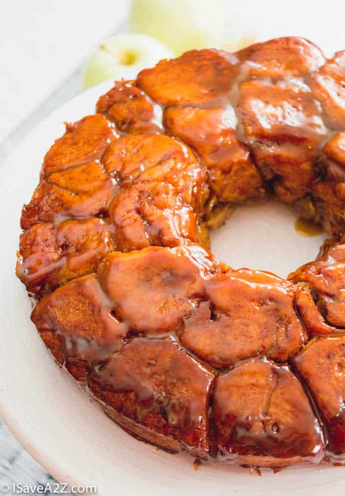 Caramel Apple Monkey Bread Recipe